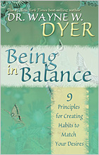 Being In Balance By Wayne Dyer hardcover
